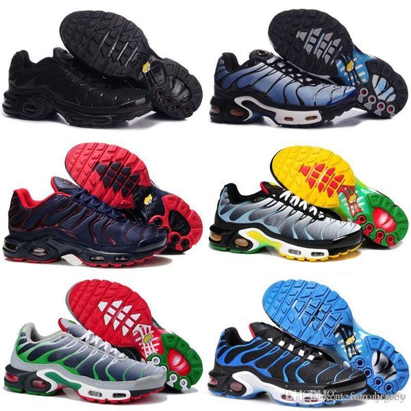 2018 new mens sports tn running shoes fashion comfort barefoot walking training sporting shoes sneakers size 40-46, White;red
2018 new mens sports tn running shoes fashion comfort barefoot walking training sporting shoes sneakers size 40-46, White;red