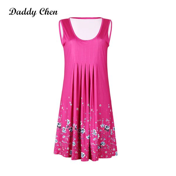 daddy chen ladies sleeveless floral dresses summer plus size womens dresses casual 2019 4xl yellow loose o neck vestiti donna, Black;gray
daddy chen ladies sleeveless floral dresses summer plus size womens dresses casual 2019 4xl yellow loose o neck vestiti donna, Black;gray