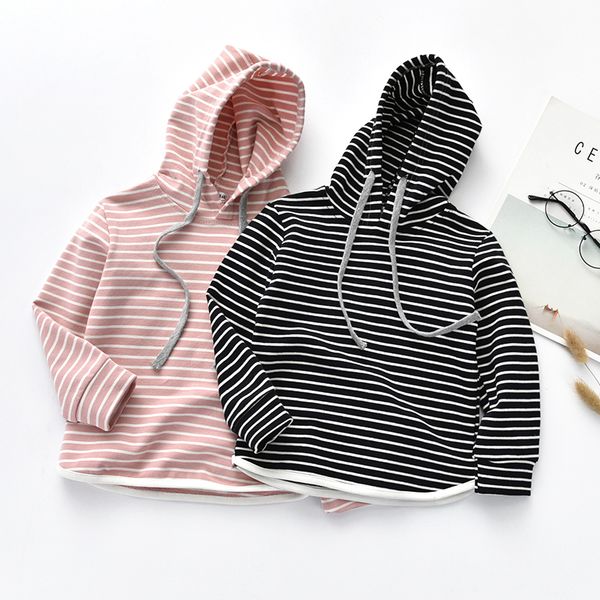 2019 new arrival girls sweatshirts spring baby children stripe hooded lovely pullover long sleeve causal kids clothes, Black
2019 new arrival girls sweatshirts spring baby children stripe hooded lovely pullover long sleeve causal kids clothes, Black
