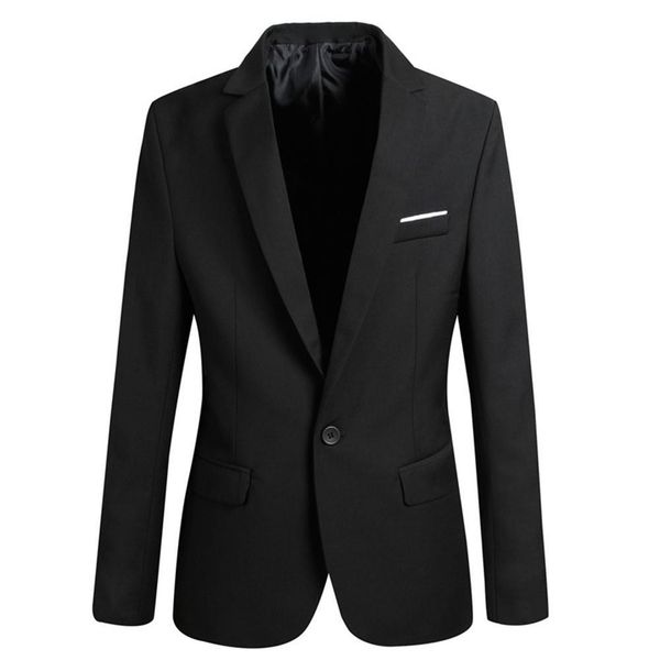 1pc men's fashion solid color business suit males casual slim thin blazer for business suit plus size 6xl, White;black
1pc men's fashion solid color business suit males casual slim thin blazer for business suit plus size 6xl, White;black