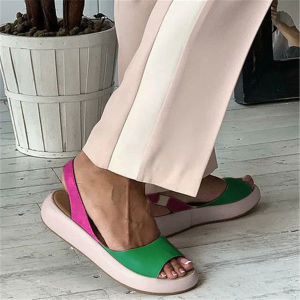 women flat sandals open toe roman beach slippers ladies summer mix color platform sandals big size sandalias feminina, Black
women flat sandals open toe roman beach slippers ladies summer mix color platform sandals big size sandalias feminina, Black