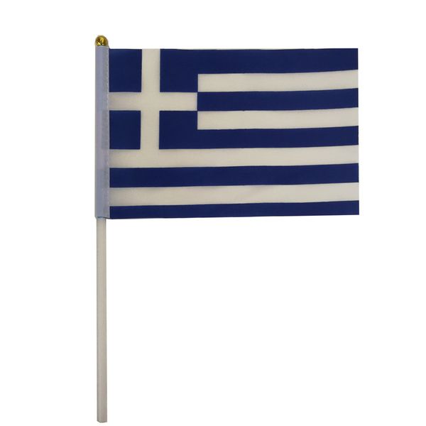 greece flag 21x14 cm polyester hand waving flags greece country banner with plastic flagpoles
greece flag 21x14 cm polyester hand waving flags greece country banner with plastic flagpoles