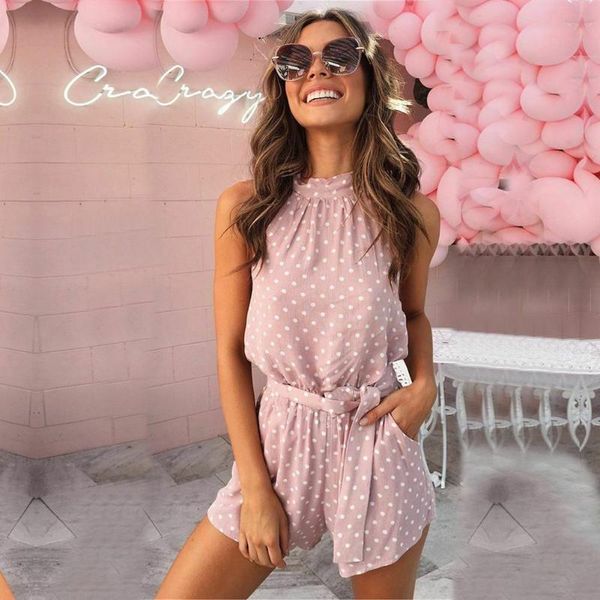 new women ladies casual summer polka pocket belt jumpsuit female fashion playsuit beach backless shorts romper women clothes, Black;white
new women ladies casual summer polka pocket belt jumpsuit female fashion playsuit beach backless shorts romper women clothes, Black;white