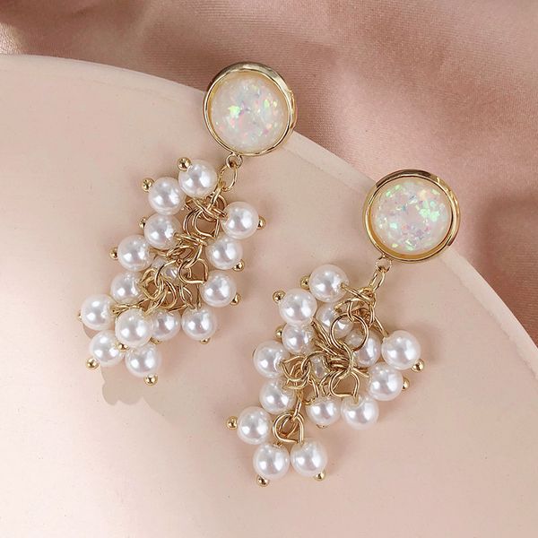 luxury pearl crystal earrings 2019 ladies fashion earrings designer retro women's accessories christmas, Silver
luxury pearl crystal earrings 2019 ladies fashion earrings designer retro women's accessories christmas, Silver