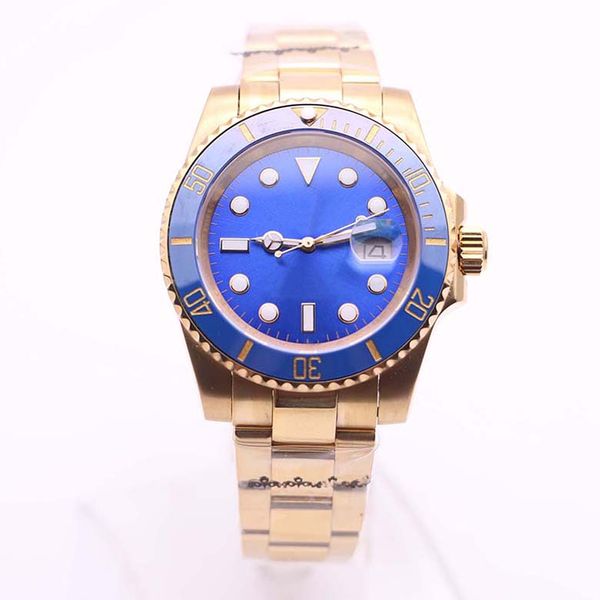 business gorgeous yellow gold man wristwatches 40mm blue dial automatic mechanical sapphire crystal mens watch dot hour markers watches, Slivery;brown
business gorgeous yellow gold man wristwatches 40mm blue dial automatic mechanical sapphire crystal mens watch dot hour markers watches, Slivery;brown