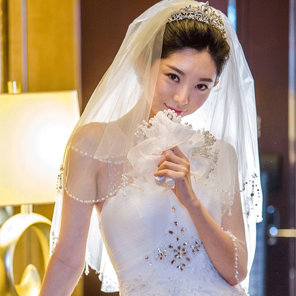 stylish waist length one-layer white ivory champagne pink purple red black beaded edge wedding veils meidingqianna brand bridal veils
stylish waist length one-layer white ivory champagne pink purple red black beaded edge wedding veils meidingqianna brand bridal veils