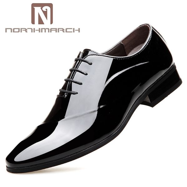 northmarch patent leather men's shoes luxury fashion mens wedding shoes british style oxford for men zapatos cuero hombre, Black
northmarch patent leather men's shoes luxury fashion mens wedding shoes british style oxford for men zapatos cuero hombre, Black