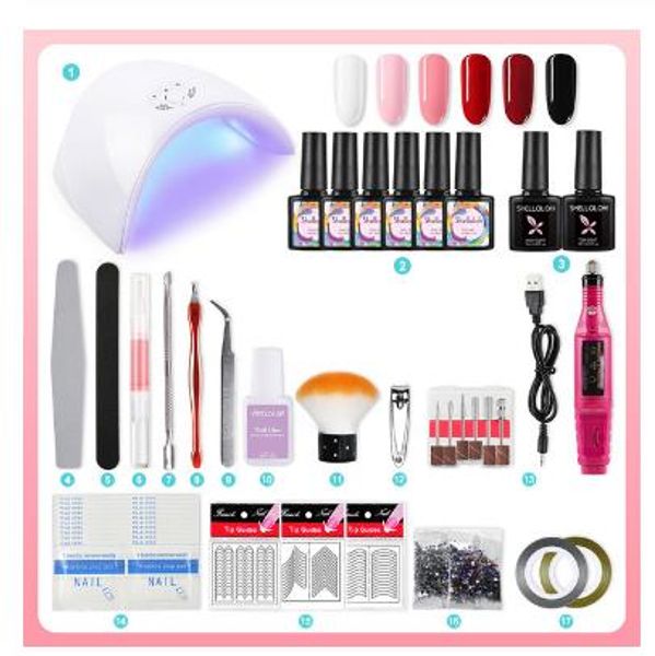 manicure set 36w uv led lamp nail dryer gel nail polish set for manicure drill machine nail kit gel varnish tools kit
manicure set 36w uv led lamp nail dryer gel nail polish set for manicure drill machine nail kit gel varnish tools kit