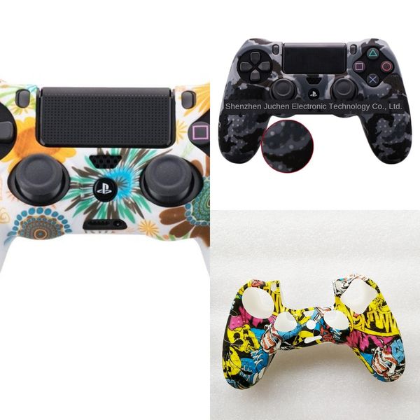 ieo5b ivyueen soft silicone cover half skin case 2 + thicker x thumb stick grips for playstation dualshock 4 ps4 pro slim controller
ieo5b ivyueen soft silicone cover half skin case 2 + thicker x thumb stick grips for playstation dualshock 4 ps4 pro slim controller