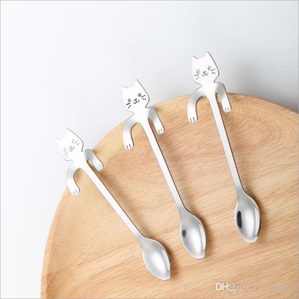 silver stainless steel cartoon cat spoon stainless steel cartoon cat spoon coffee spoon ice cream candy teaspoon kitchen supplies tableware
silver stainless steel cartoon cat spoon stainless steel cartoon cat spoon coffee spoon ice cream candy teaspoon kitchen supplies tableware