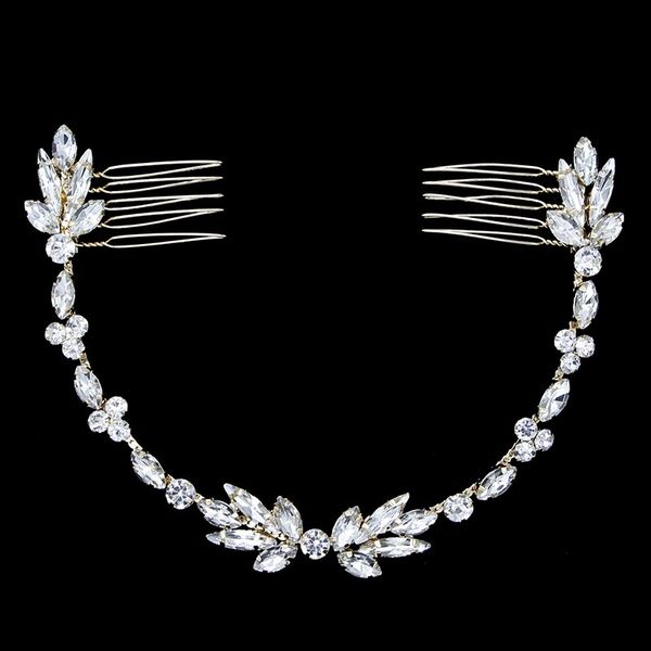 bride crystal headband hair jewelry wedding hairpins hair combs women rhinestone pins accessories bridal crown diadem, Golden;white
bride crystal headband hair jewelry wedding hairpins hair combs women rhinestone pins accessories bridal crown diadem, Golden;white