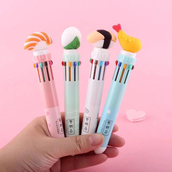 10 colors rice ball sushi series ballpoint pen cute ball pens school writing supplies gift stationery papelaria escolar, Blue;orange
10 colors rice ball sushi series ballpoint pen cute ball pens school writing supplies gift stationery papelaria escolar, Blue;orange