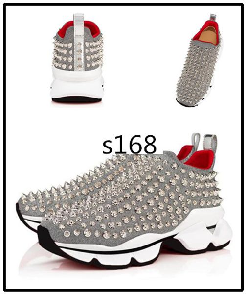 2020 brand red bottom spike sock sneakers, red sole flats with krystal spikes, 30mm black & white donna flats for 8
2020 brand red bottom spike sock sneakers, red sole flats with krystal spikes, 30mm black & white donna flats for 8