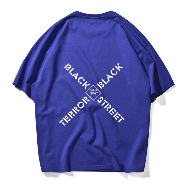 hi street mens t shirt cross letter printed short sleeve tshirts in 7 colors quality cotton tee black terror, White;black
hi street mens t shirt cross letter printed short sleeve tshirts in 7 colors quality cotton tee black terror, White;black