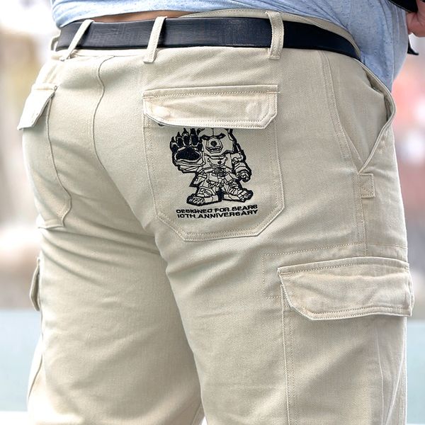 2018 new arrival bear claw men's cargo pants casual plus size pant multi pocket outdoors long trousers black khaki 34-44
2018 new arrival bear claw men's cargo pants casual plus size pant multi pocket outdoors long trousers black khaki 34-44