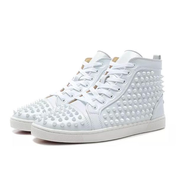 2019 new brand low high cut suede spikes red bottom designer luxury shoes studded flats shoes for men women leather party designer sneakers
2019 new brand low high cut suede spikes red bottom designer luxury shoes studded flats shoes for men women leather party designer sneakers