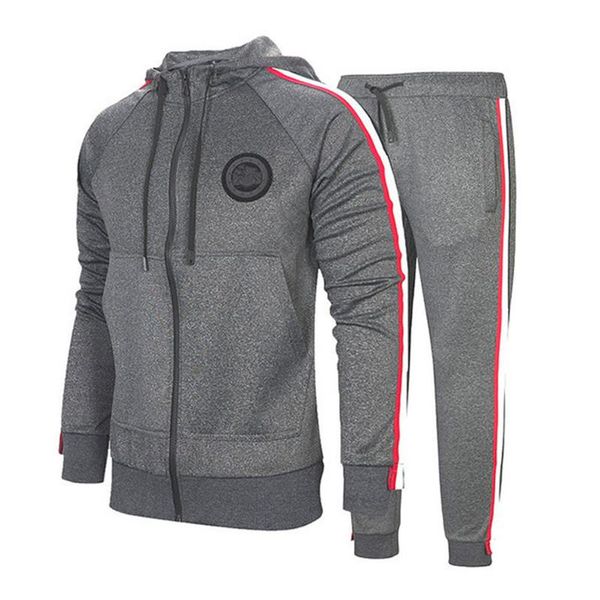 tracksuit for men 2 pieces set new fashion jacket sportswear men tracksuit hoodie spring autumn men brand clothes hoodies+pants vintage, Gray
tracksuit for men 2 pieces set new fashion jacket sportswear men tracksuit hoodie spring autumn men brand clothes hoodies+pants vintage, Gray