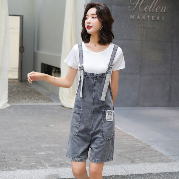 #1591 adjustable strap denim cotton playsuits women sleeveless denim overalls for women side pockets body femme summer 2020, Black;white
#1591 adjustable strap denim cotton playsuits women sleeveless denim overalls for women side pockets body femme summer 2020, Black;white