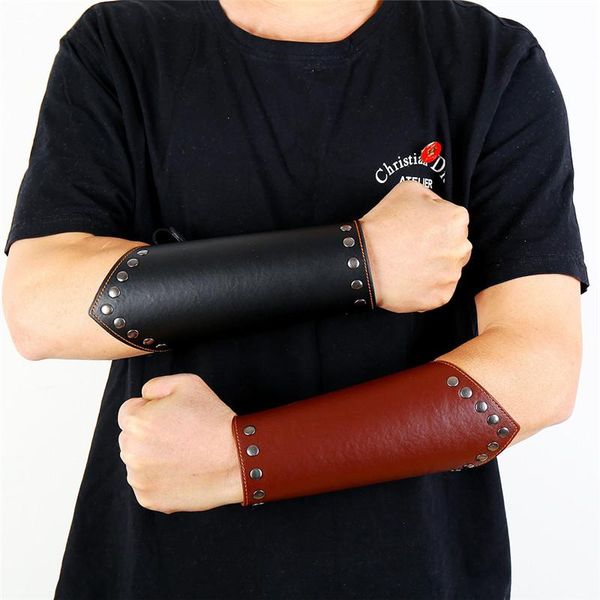 21.5cm x 24.5cm 1pc faux leather armor medieval knight bracers halloween costume party props cosplay children halloween, Black;red
21.5cm x 24.5cm 1pc faux leather armor medieval knight bracers halloween costume party props cosplay children halloween, Black;red