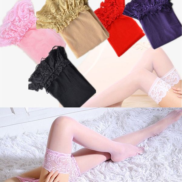 7 colors women's stocking sheer lace thigh high stockings nets pantyhose for women female stockings black white red
7 colors women's stocking sheer lace thigh high stockings nets pantyhose for women female stockings black white red