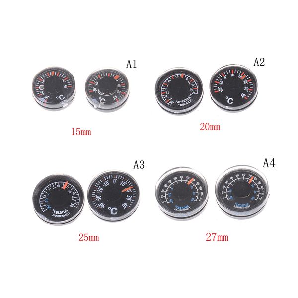 1pcs plastic round mini thermometer mini spirit circular thermograph celsius hydrothermograph diameter 15/20/25/27mm, Black;white
1pcs plastic round mini thermometer mini spirit circular thermograph celsius hydrothermograph diameter 15/20/25/27mm, Black;white