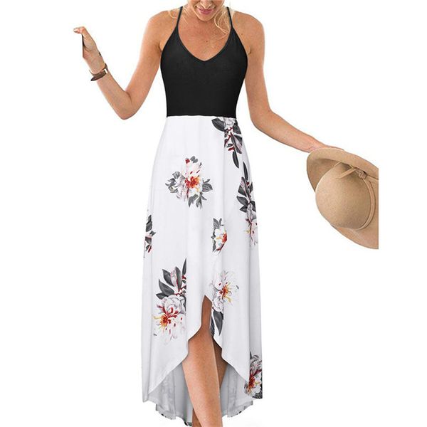 women boho floral print sleeveless round neck long maxi dress ladies casual evening party summer beach sundress, Black;gray
women boho floral print sleeveless round neck long maxi dress ladies casual evening party summer beach sundress, Black;gray
