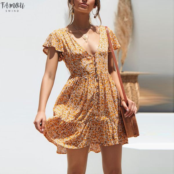 2020 boho casual print floral dress women summer floral party evening beach short mini dress sundress z4, Black;gray
2020 boho casual print floral dress women summer floral party evening beach short mini dress sundress z4, Black;gray