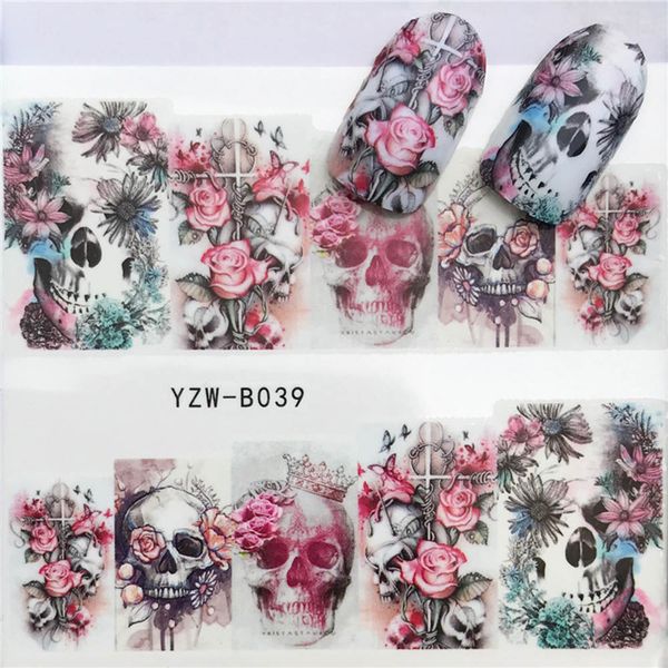 1pcs skull nail water transfer decals nail art sticker black flowers watermark adhesive sliders wraps decoration manicure
1pcs skull nail water transfer decals nail art sticker black flowers watermark adhesive sliders wraps decoration manicure