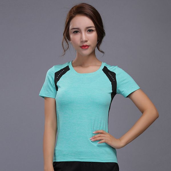 dry quick gym yoga t shirt tights women's sport tees for running gym fitness short sleeve reflective clothes for woman, White;red
dry quick gym yoga t shirt tights women's sport tees for running gym fitness short sleeve reflective clothes for woman, White;red
