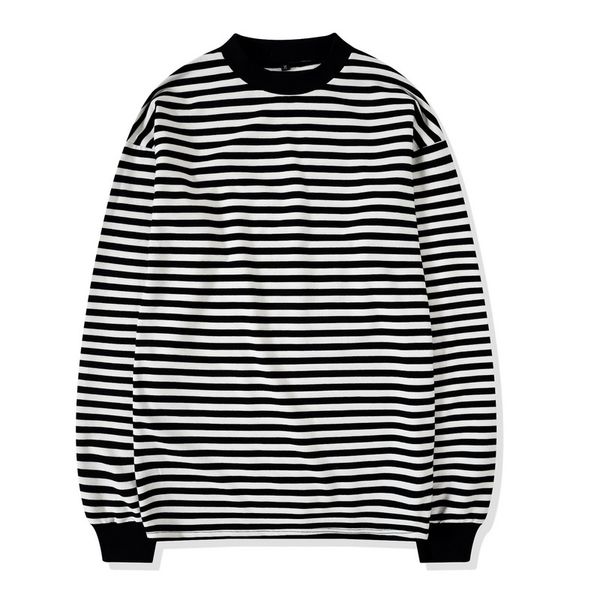 oversize street style mens sweatshirt crewneck black and white striped tee ribbed long sleeve pullover ing
oversize street style mens sweatshirt crewneck black and white striped tee ribbed long sleeve pullover ing