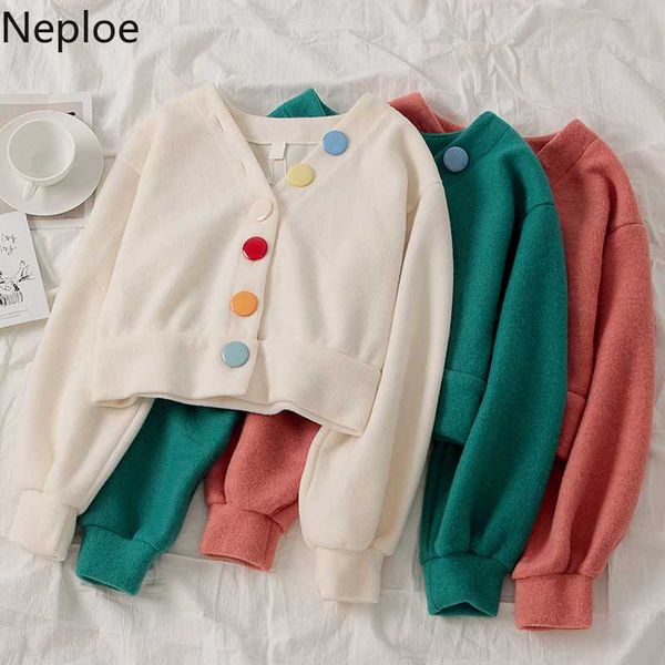 neploe fashion vintage cardigan women single breasted long sleeve knitted sweaters ladies jumper candy colors button coat 1a051, Black;brown
neploe fashion vintage cardigan women single breasted long sleeve knitted sweaters ladies jumper candy colors button coat 1a051, Black;brown