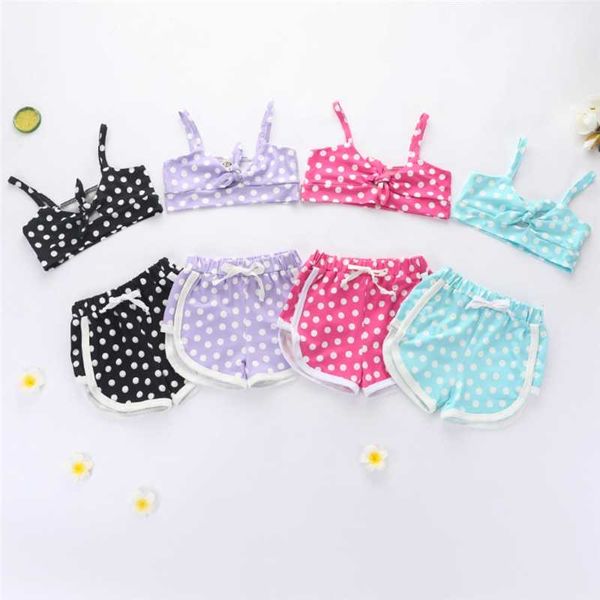 clothing sets baby girls clothes cotton polk dot sleeveless crop bandage print tank toddler infant outfit, White
clothing sets baby girls clothes cotton polk dot sleeveless crop bandage print tank toddler infant outfit, White