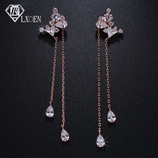 dangle & chandelier lxoen luxury marquise zirconia tassel long drop earrings for brides with silver color women wedding earring jewelry gift
dangle & chandelier lxoen luxury marquise zirconia tassel long drop earrings for brides with silver color women wedding earring jewelry gift