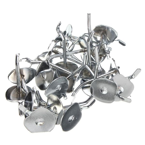beau-50 pcs pack of 2" universal pegboard single hole hooks chrome home kitchen tools silver
beau-50 pcs pack of 2" universal pegboard single hole hooks chrome home kitchen tools silver