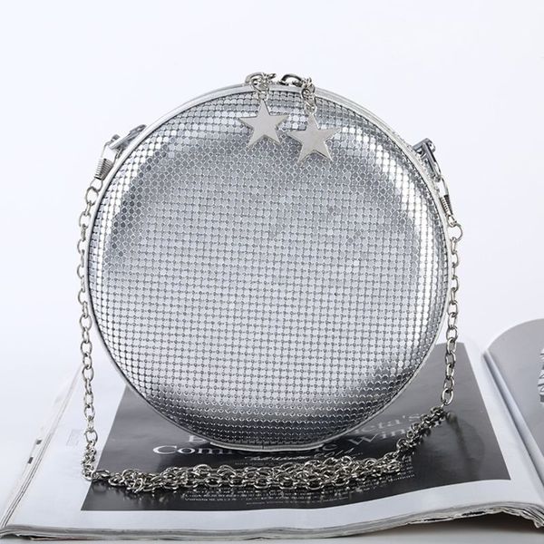 women fashion round handbag evening party bridal clutch shoulder crossbody bag prom wedding wallet purse
women fashion round handbag evening party bridal clutch shoulder crossbody bag prom wedding wallet purse