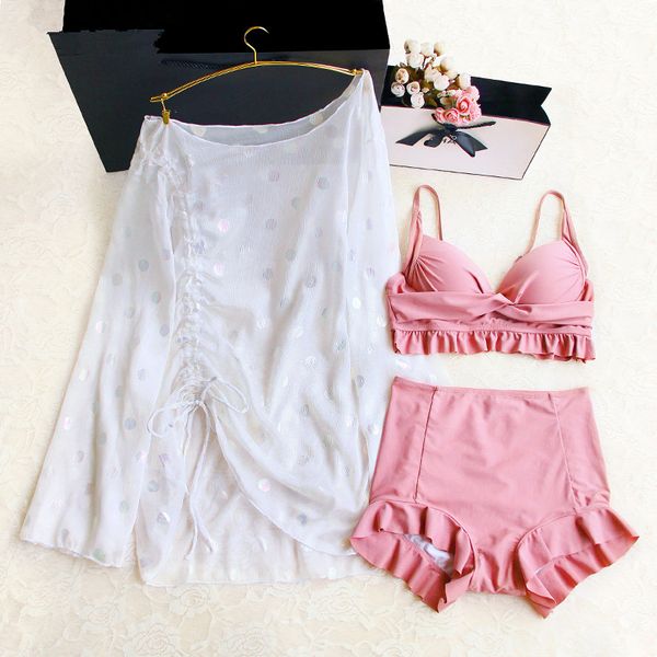 solid women bikini set 2019 new push up ruffles padded swimwear bikini with smock women bathing suit beachwear swimming, White;black
solid women bikini set 2019 new push up ruffles padded swimwear bikini with smock women bathing suit beachwear swimming, White;black