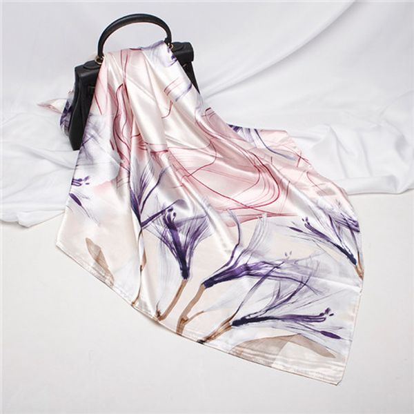 2019 new silk scarves female imitation silk square scarf fashion geometric pattern 90cm wholesale, Blue;gray
2019 new silk scarves female imitation silk square scarf fashion geometric pattern 90cm wholesale, Blue;gray