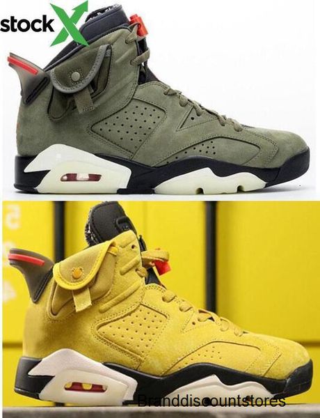 new 6 travis scotts cactus jack glow in dark 3m reflective olive army green 6s wheat yellow basketball shoes men sneakers with box
new 6 travis scotts cactus jack glow in dark 3m reflective olive army green 6s wheat yellow basketball shoes men sneakers with box