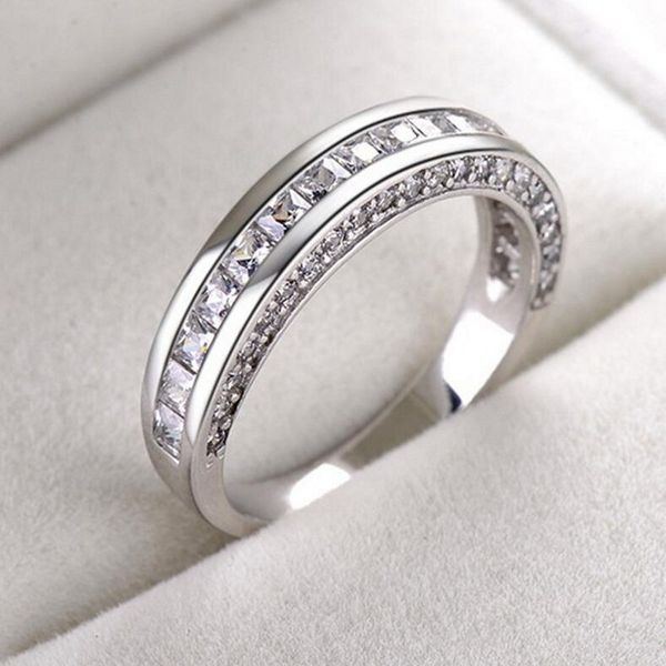 victoria wieck vintage fashion jewelry 925 sterling silver princess cut white z cz diamond gemstones women wedding band ring for lover, Slivery;golden
victoria wieck vintage fashion jewelry 925 sterling silver princess cut white z cz diamond gemstones women wedding band ring for lover, Slivery;golden