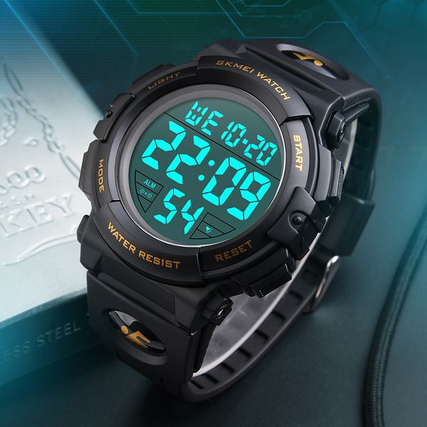 skmei chrono men watch sport watch electronic digital male wrist clock man 50m waterproof men's watches 1258/1266, Slivery;brown
skmei chrono men watch sport watch electronic digital male wrist clock man 50m waterproof men's watches 1258/1266, Slivery;brown