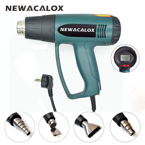 newacalox lcd display eu 220v 2000w heat gun temperature adjustable industrial air gun shrink wrapping thermal heater
newacalox lcd display eu 220v 2000w heat gun temperature adjustable industrial air gun shrink wrapping thermal heater
