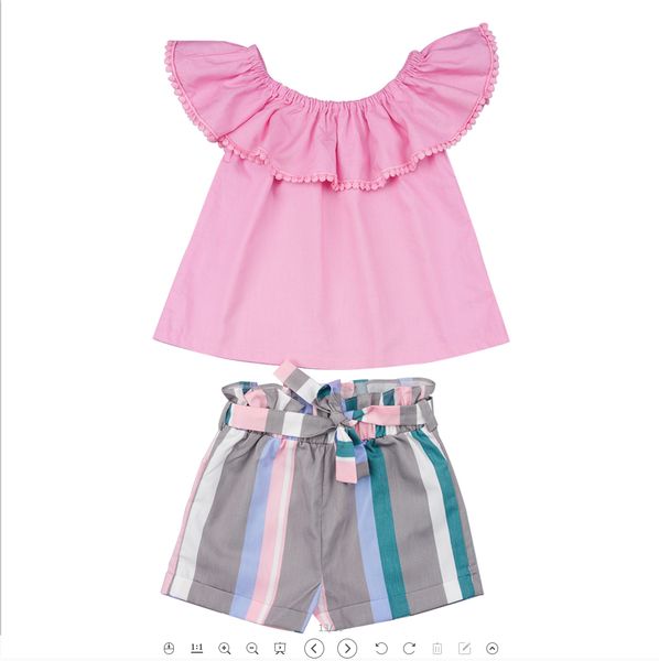 2pcs малыш kid baby girl summer одежда футболка ruffled топы + нашивка шорты брюки костюмы набор для новорожденной девочки одежда, White
2pcs малыш kid baby girl summer одежда футболка ruffled топы + нашивка шорты брюки костюмы набор для новорожденной девочки одежда, White