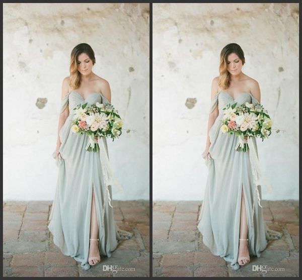 boho bridesmaid dresses 2018 eleagnt long for wedding guest dress chiffon off shoulder side split plus size party maid of honor gowns 251, White;pink
boho bridesmaid dresses 2018 eleagnt long for wedding guest dress chiffon off shoulder side split plus size party maid of honor gowns 251, White;pink