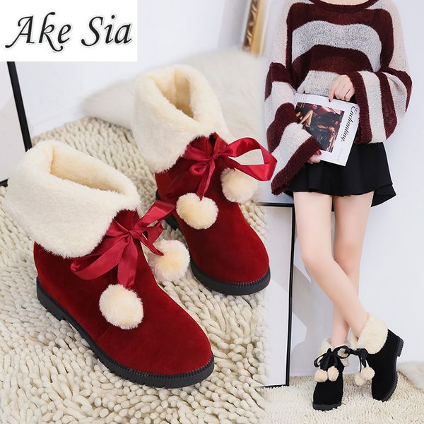 snow boots winter ankle boots women shoes fashion shoes slip-on classics pleated solid color high-heeled, Black
snow boots winter ankle boots women shoes fashion shoes slip-on classics pleated solid color high-heeled, Black