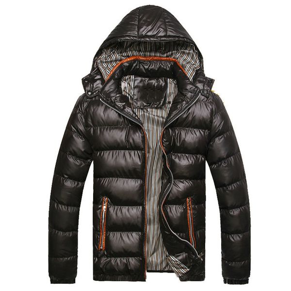 hooded men's winter jackets casual parkas men coats thick thermal shiny coats slim fit clothing 7xl sa045, Black
hooded men's winter jackets casual parkas men coats thick thermal shiny coats slim fit clothing 7xl sa045, Black