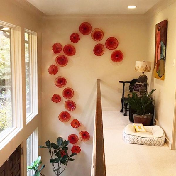 contemporary red glass flower plate murano lamp arts villa l decoration wall art hanging plates
contemporary red glass flower plate murano lamp arts villa l decoration wall art hanging plates