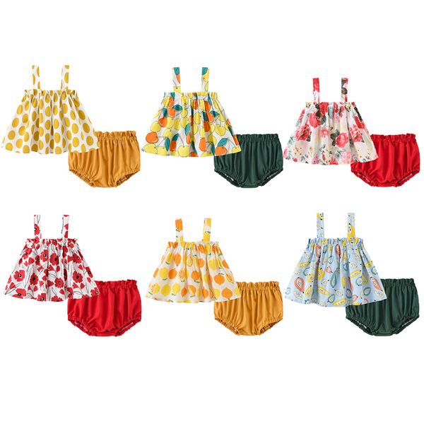 kids designer clothes outfits children flower sling + pp pants 2pcs summer boutique casual baby girl clothing sets, White
kids designer clothes outfits children flower sling + pp pants 2pcs summer boutique casual baby girl clothing sets, White