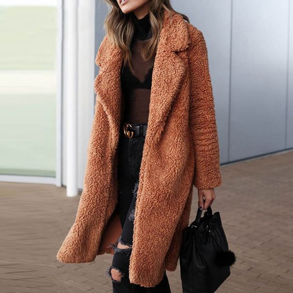 women fur coat 2019 winter fluffy shaggy faux long fur coat thick warm jacket black teddy bear outwear pele
women fur coat 2019 winter fluffy shaggy faux long fur coat thick warm jacket black teddy bear outwear pele