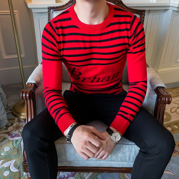 мода зима мужчины свитер высокое качество с длинным рукавом полосатые свитера мужчины slim fit круглый воротник повседневная трикотажные пул, White;black
мода зима мужчины свитер высокое качество с длинным рукавом полосатые свитера мужчины slim fit круглый воротник повседневная трикотажные пул, White;black