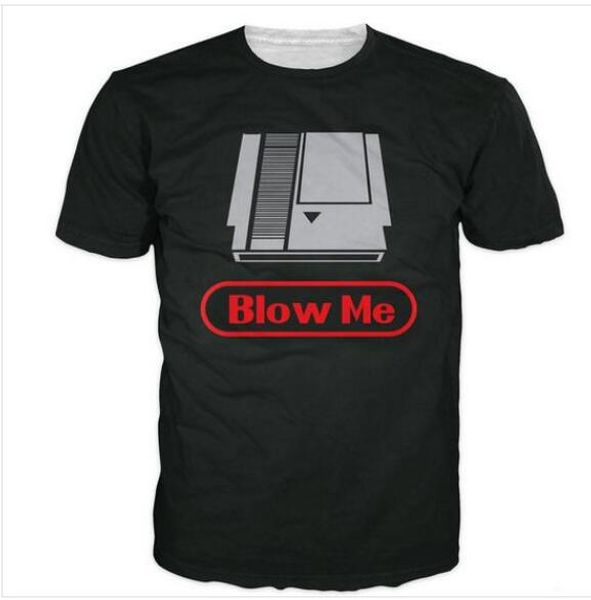 new fashion mens/womans blow me t-shirt summer style funny 3d print casual t-shirt plus size aa083, White;black
new fashion mens/womans blow me t-shirt summer style funny 3d print casual t-shirt plus size aa083, White;black